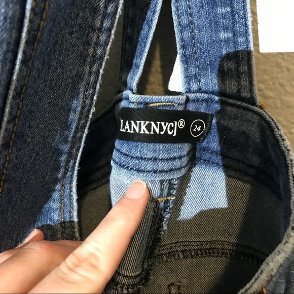 New Blank NYC Jean Overalls - Picture 8 of 10